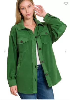 Green With Envy Shacket